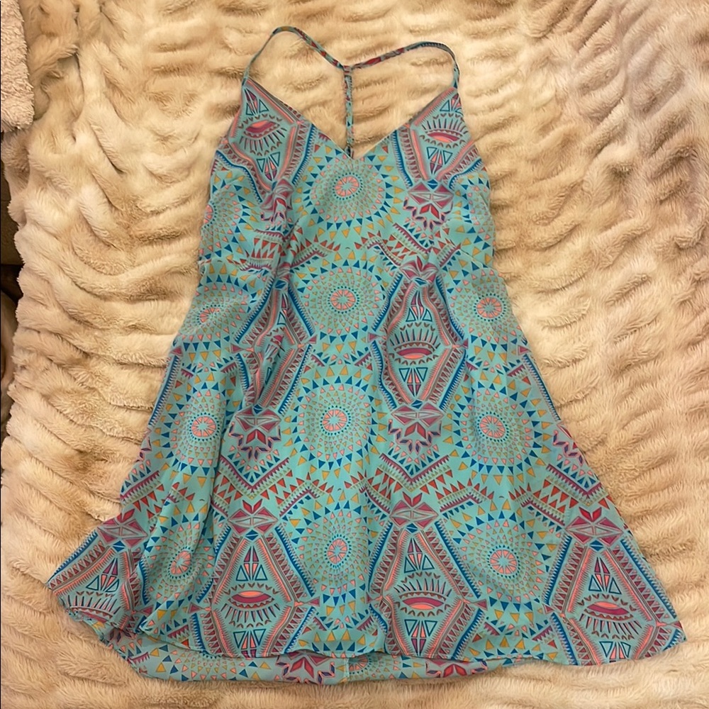 Colorful Geometric Dress